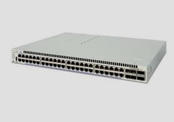 Alcatel-Lucent OmniSwitch 6860 Stackable LAN Switches (SLS) are compact, high-density Gigabit Ethernet (GigE) and 10 GigE platforms designed for the most demanding converged networks.
                                <br>
                                <small><b>FEATURES:</b> Up to 8 switches can be connected using Virtual Chassis technology to create a single chassis-like entity with up to 32 10Gigabit uplinks and 384 Gigabit ports, The enhanced models of OS6860 family support up to 60W of PoE per port on 4 ports, Application monitoring and fingerprinting is available on the enhanced models, SDN ready, Advanced Unified Access and comprehensive and secure BYOD services
