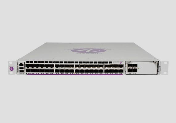 The Alcatel-Lucent OmniSwitch 6900 Stackable LAN family consists of compact, high-density 10 Gigabit Ethernet (GigE) and 40GigE switches designed for the most demanding networks. They offer unmatched versatility to deliver on the promise of the next-generation virtualized data center.
                                <br>
                                <small><b>FEATURES:</b> Resilient hardware system architecture with hot-swappable power supplies and fans, Front-to-back and back-to-front cooling for deployment of choice, Wire-rate non-blocking switching and routing performance at 40 GigE, 10 GigE, 1 GigE and Fibre Channel (FC) at 2/4/8GFC, Virtual chassis technology for simplified management and higher availability of multiple switches, IPv4 and IPv6 switching and routing with VRF, RIP, OSPF, BGP, VRRP, DVMRP, IS-IS for converged campus and data centers