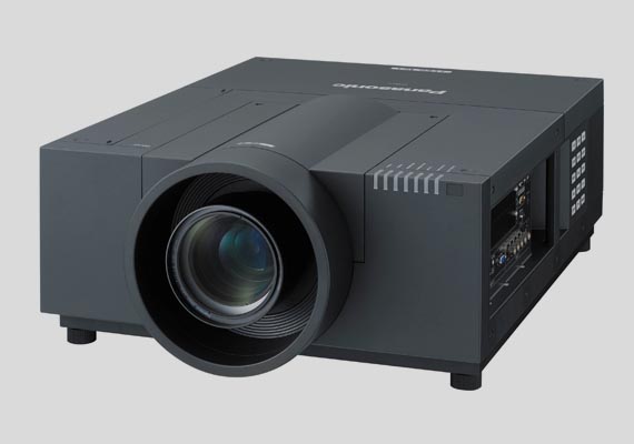 The PT-EX12KU LCD projector; featuring 13;000 lumens of brightness XGA resolution; is ideal for houses of worship; rental and staging and end-users seeking high brightness large venue projection. The projector is equipped with a dual-lamp optical system ensures operation and is encased in a ruggedized chassis for high reliability and durability. A Pure Color Control device which independently controls yellow brightness to improve color reproduction; attains this superb brightness with optimal coloring. System expansion functions include horizontal/vertical lens shift and a Multi-Screen Support System. These and other features enable flexible installation for a wide variety of applications.